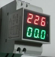 ดิจิตอลโวลต์และแอมมิเตอร์ แบบ AC220V 100A วัดได้สูงสุด 300v
